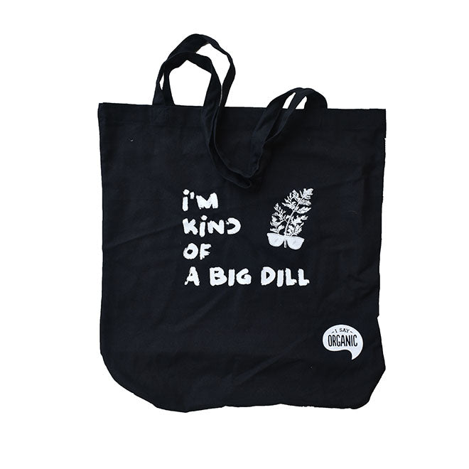 Cotton Tote Bag (Dill)